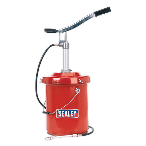 Sealey AK45X Bucket Greaser with Follower Plate 12.5kg Heavy-Duty