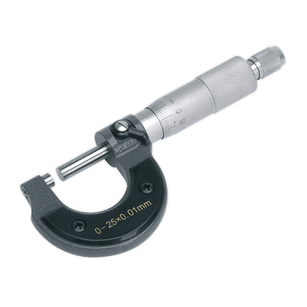 Sealey AK9635D Digital External Micrometer 025mm/01” UKtools