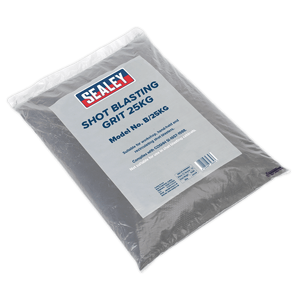 Sealey B/25KG - Shot Blasting Grit 25kg Bag