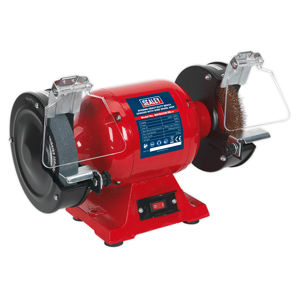 Draper 230V 150mm Heavy Duty Bench Grinder UKtools