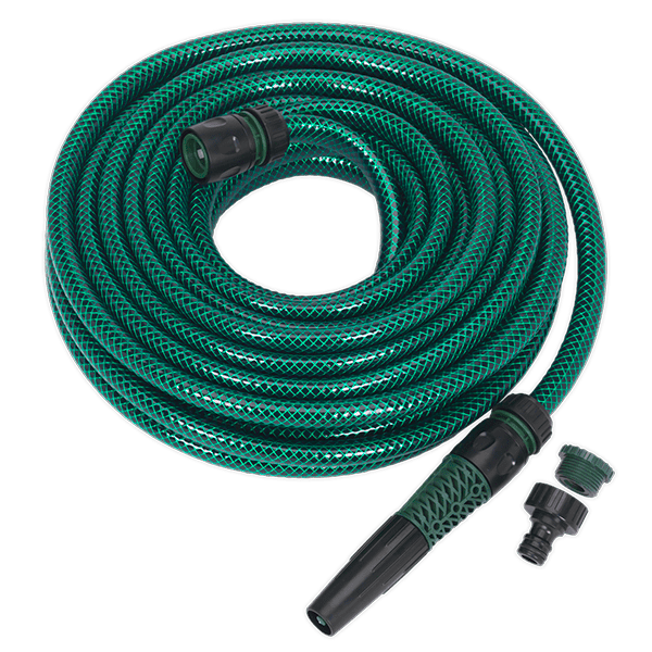 Sealey GH15R/12 - Water Hose 15mtr with Fittings