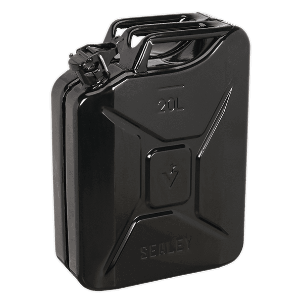 Sealey JC20B - Jerry Can 20ltr - Black