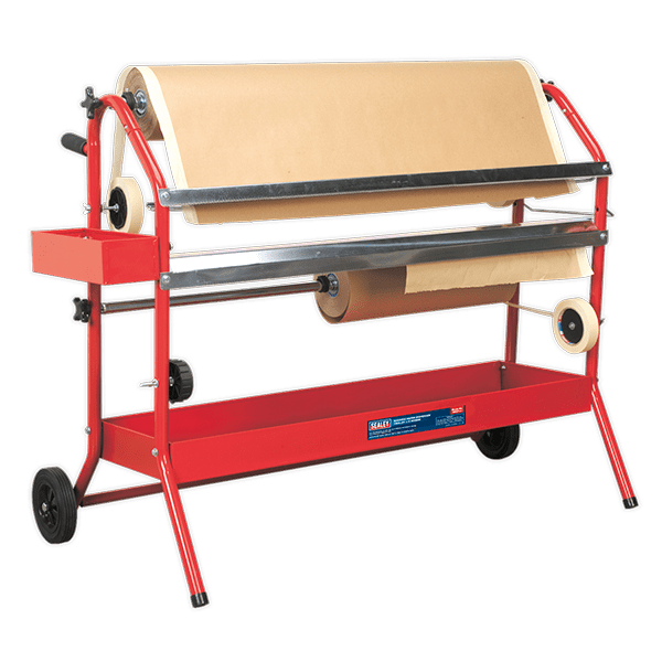 Sealey MK67 - Masking Paper Dispenser 2 x 900mm Trolley