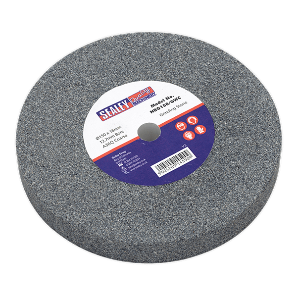 Sealey NBG150/GWC - Grinding Stone O150 x 16mm 12.7mm Bore A36Q Coarse