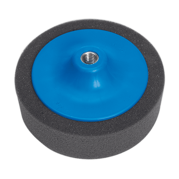 Sealey PTC/CH/M14P Buffing & Polishing Foam Head 150 x 50mm M14 Pink