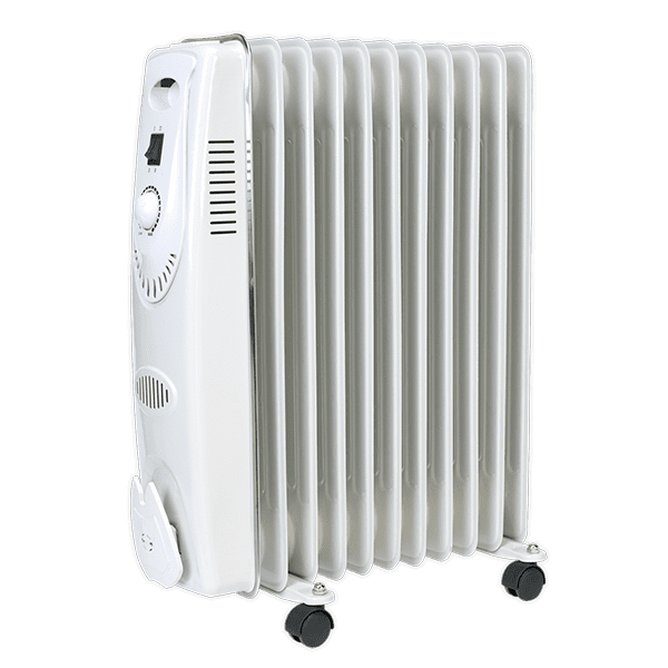 Sealey RD2500 - Oil Filled Radiator 2500W/230V 11 Element