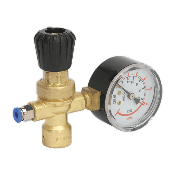 Sealey REG/MMG MIG Gas Regulator Disposable Cylinder 1 Gauge