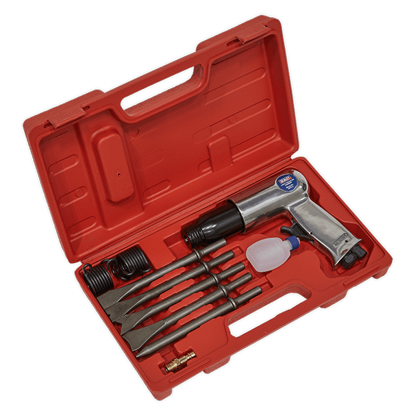 Sealey SA11 - Air Hammer with Chisels Long Stroke