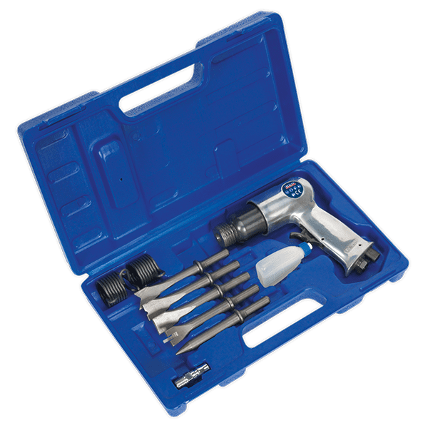 Sealey SA12/S - Air Hammer with Chisels Medium Stroke