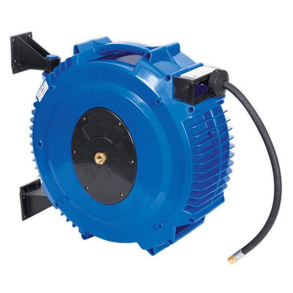 Sealey SA88 Retractable Air Hose Reel 20mtr O10mm ID TPR Hose