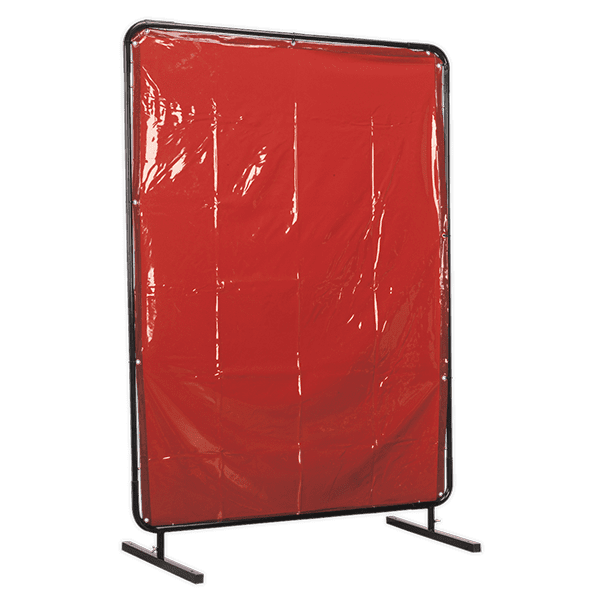 Sealey SSP99 - Workshop Welding Curtain to BS EN 1598 & Frame 1.3 x 1.9mtr