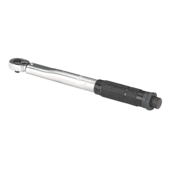 Sealey STW101 - Torque Wrench Micrometer Style 1/4Sq Drive 5-25Nm/44-221lb.in