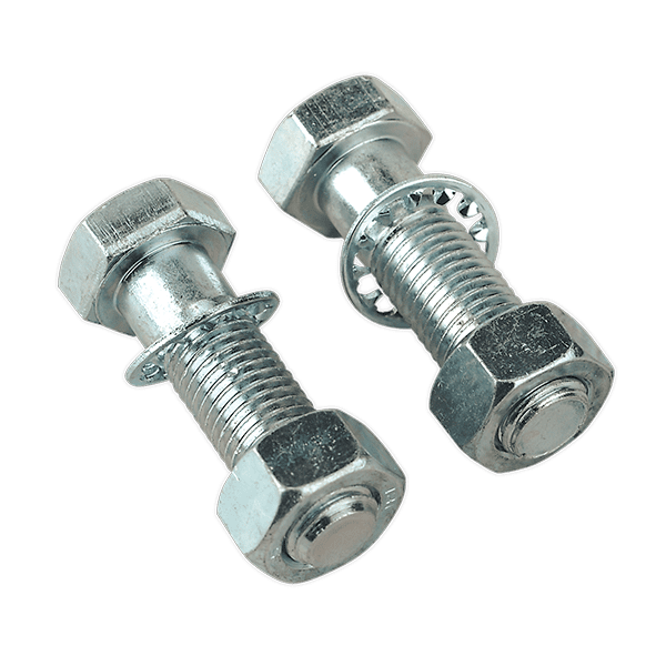 Sealey TB27 - Tow Ball Bolts & Nuts M16 x 55mm Pack of 2
