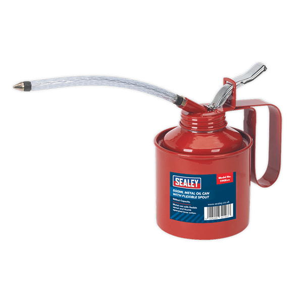 Sealey TP05 - Metal Oil Can Flexi Spout 500ml