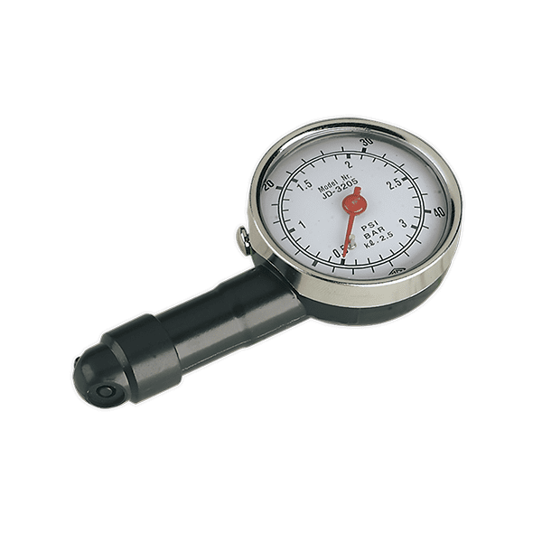 Sealey TST/PG97 Tyre Pressure Gauge Dial Type GS/TUV Approved