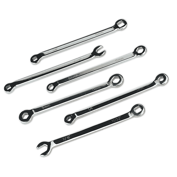 Sealey VS026 - Brake Service Spanner Set 6pc