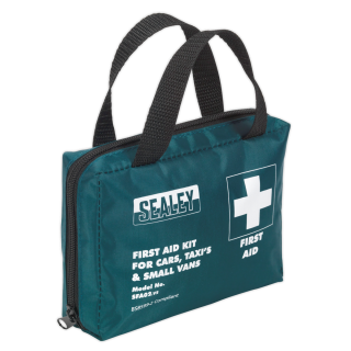 Sealey First Aid Kit Medium for Cars, Taxi's & Small Vans - BS 8599-2 Compliant