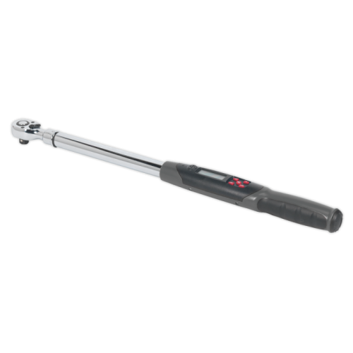 Sealey  - Angle Torque Wrench Digital 1/2''Sq Drive 20-200Nm(14.7-147.5lb.ft)
