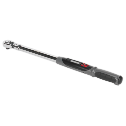 Sealey  -Angle Torque Wrench Flexi-Head Digital 1/2''Sq Drive 20-200Nm(14.7-147.5lb.ft)