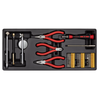Sealey TBT17 Tool Tray with Precision & Pick-Up Tool Set 38pc